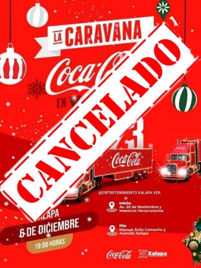 Suspenden caravana navide a de este 6 de diciembre en Xalapa AVC